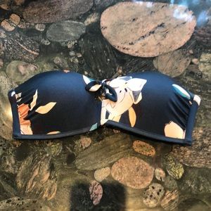 Athleta strapless bikini top.
